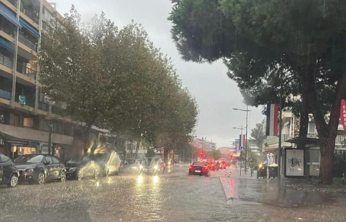 des images impressionnantes de fortes pluies dans le Sud