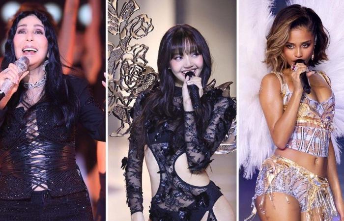 Le look heavy metal de Lisa et plus d’artistes du défilé de mode Victoria’s Secret