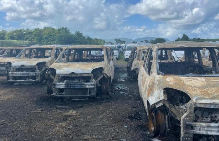 [EN IMAGES] A Ducos, le parking Sodiva une nouvelle fois visé par un incendie criminel