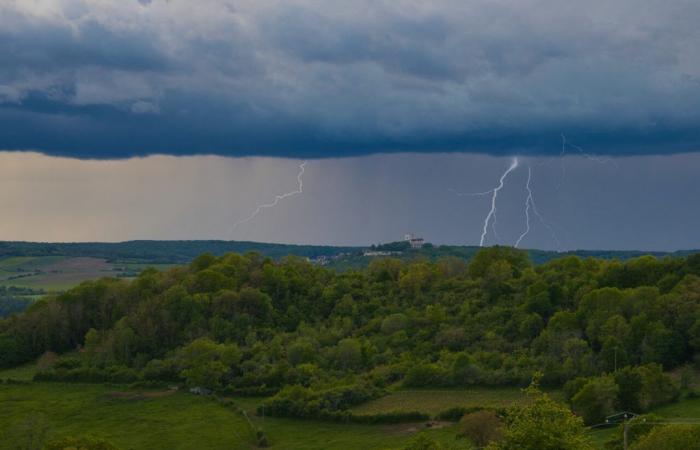 violents orages prévus sur cette partie de la Loire