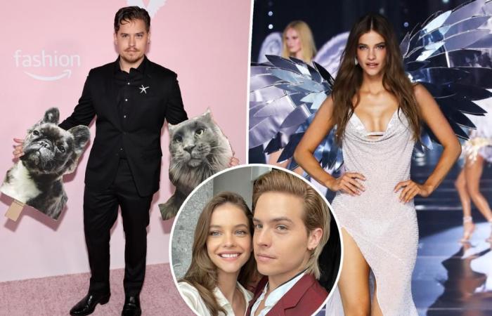 Dylan Sprouse soutient son épouse Barbara Palvin au défilé Victoria’s Secret 2024