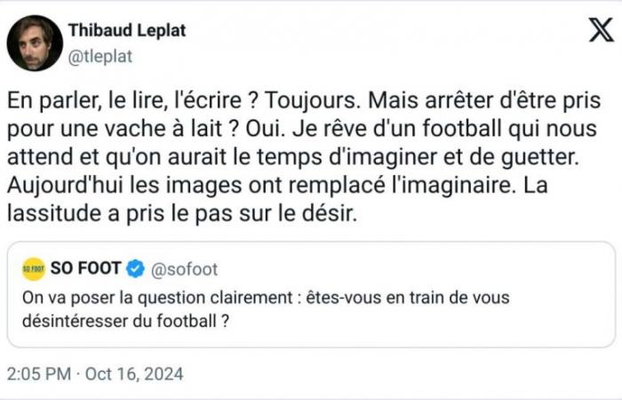 Vous perdez tout intérêt pour le football ? – Enquête