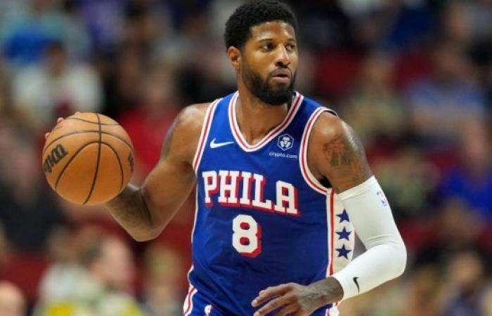 Paul George des 76ers souffre d’une contusion osseuse au genou gauche