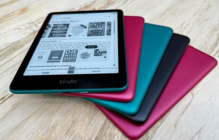 Pratique avec les nouveaux Kindle 2024 d’Amazon, y compris un nouveau Kindle couleur