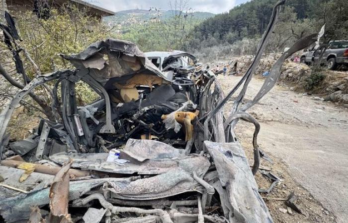 après le bombardement israélien d’un village chrétien au nord du Liban, disent des habitants choqués