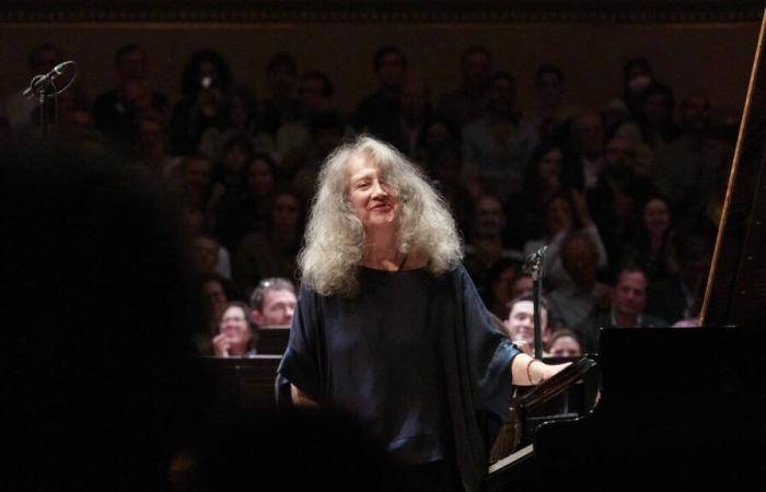 Martha Argerich à Genève, ivre