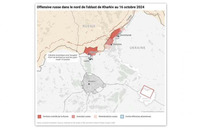 Dans l’oblast de Kharkiv, la Russie continue d’avancer malgré la résistance ukrainienne