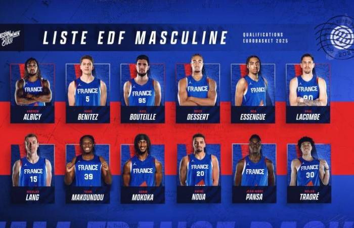 La liste des Bleus dévoilée