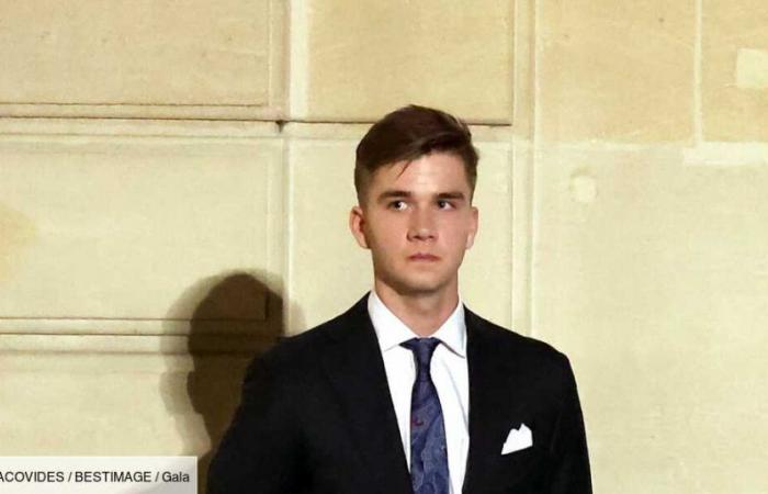 leur fils Gabriel, une présence très discrète