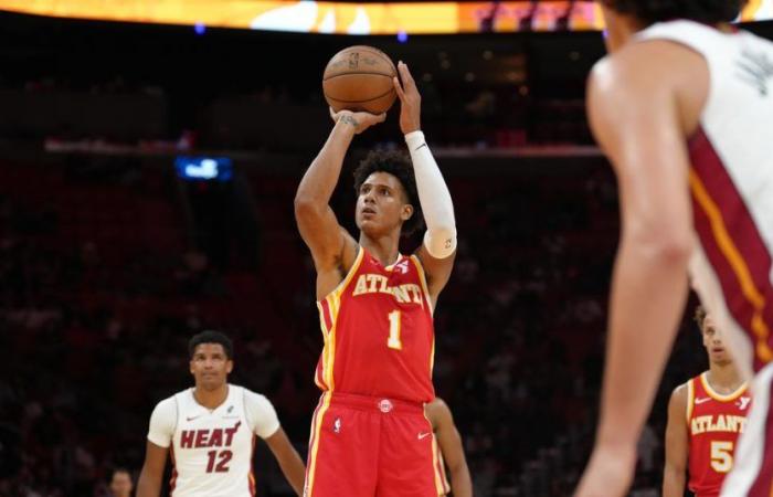 L’action de Jalen Johnson augmente alors que les Hawks tombent face au Miami Heat 120-111