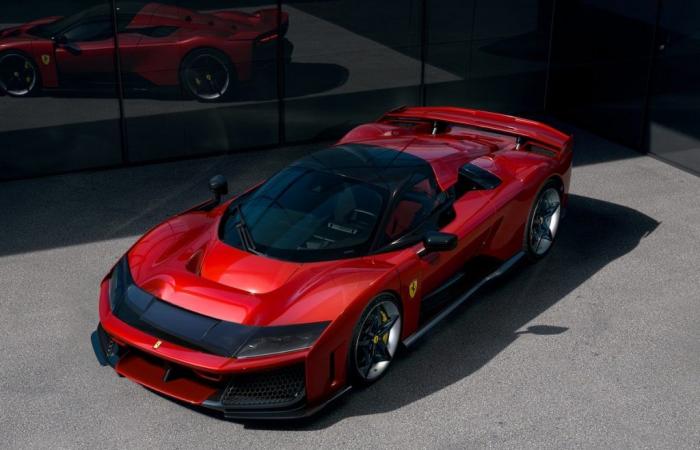 La nouvelle Ferrari F80 de 1 200 ch en photos !