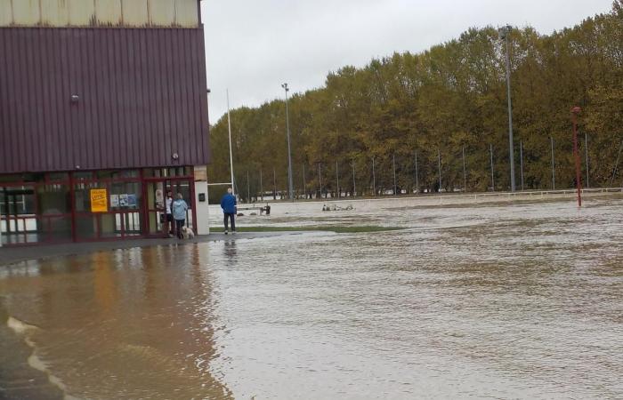 de fortes pluies provoquent des inondations à Salies-de-Béarn et dans une partie du Pays Basque