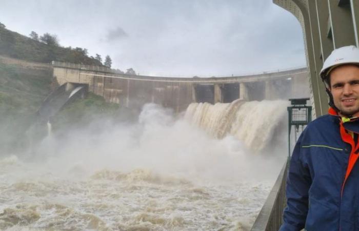 Loire. Un débit de 900 m3 par seconde aux portes du barrage de Grangent