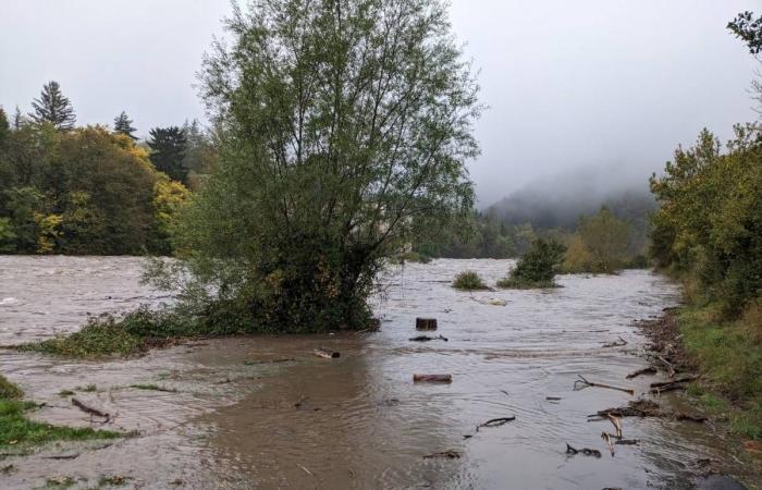 photos et vidéos des inondations en Haute-Loire