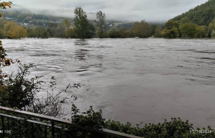 photos et vidéos des inondations en Haute-Loire