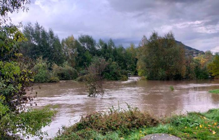 photos et vidéos des inondations en Haute-Loire