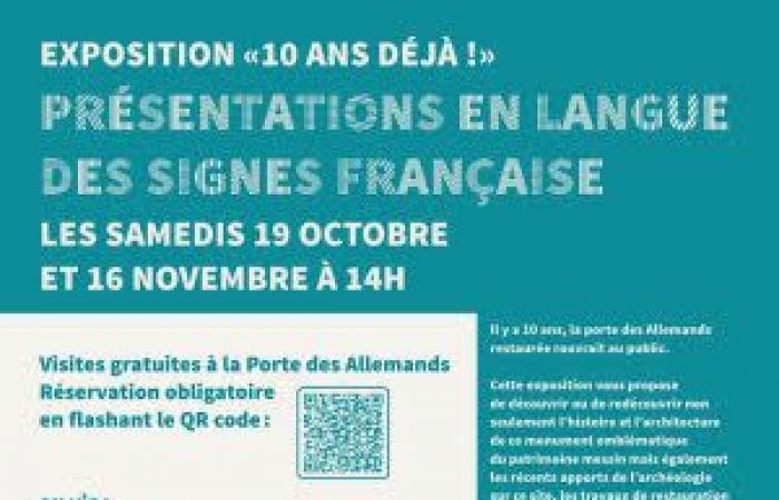 « 10 ans déjà ! » présentations en LSF : Visite guidée à Metz