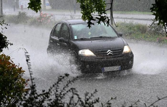 Averses sur la Creuse, toujours placée en alerte jaune