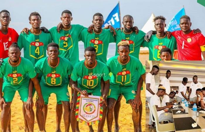 CAN Beach Soccer – L’équipe nationale est arrivée en Egypte, premier entraînement jeudi !