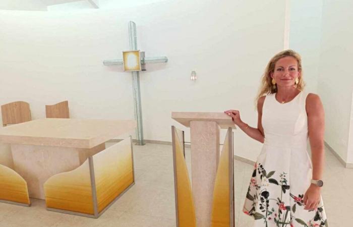 Camiers. Fleur Nabert, l’artiste de la lumière, a capturé le soleil à la chapelle Saint-Félicien