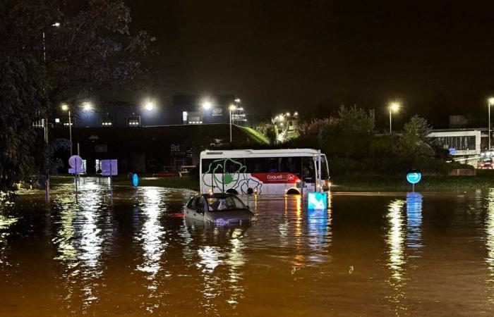 L’Ardèche en alerte rouge, Annonay évacuée : des crues impressionnantes