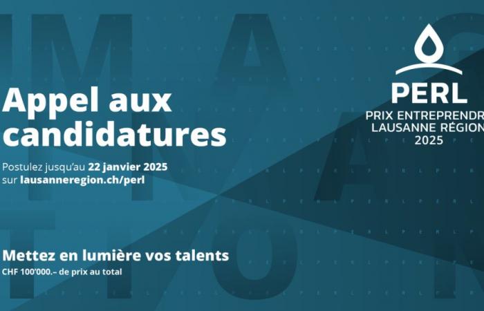 Prix ​​Entreprendre Lausanne Region: Applications are open