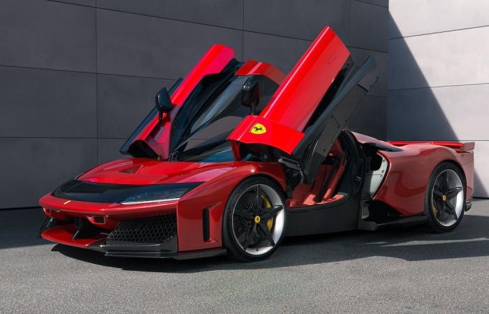 La nouvelle Ferrari F80 de 1 200 ch en photos !