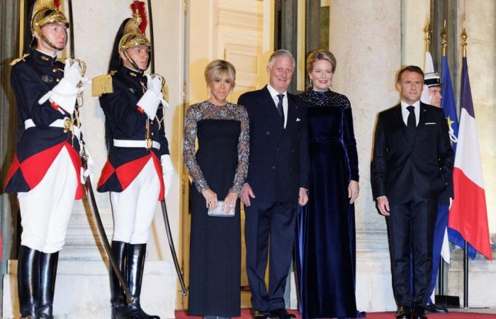 Pourquoi la reine Mathilde n’a-t-elle pas porté de diadème au banquet d’État à l’Élysée ?