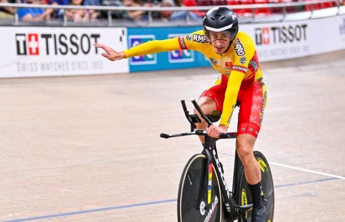 la surprise Clément Petit, en bronze dans la course scratch