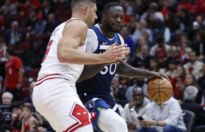 Julius Randle, encourageant les « premiers pas » avec les Wolves • Basket USA