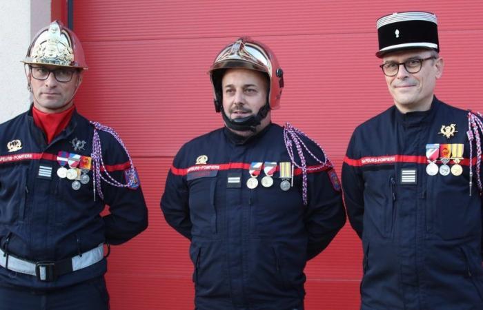 Le lieutenant Florian Tardy prend le commandement du centre de secours de Caderousse