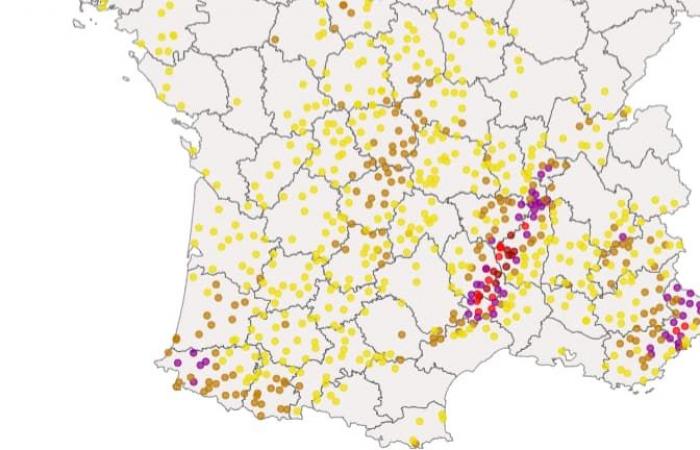 CARTE. Ardèche, Lozère, Alpes-Maritimes… Où est tombé le plus de pluie en 48 heures en France ?