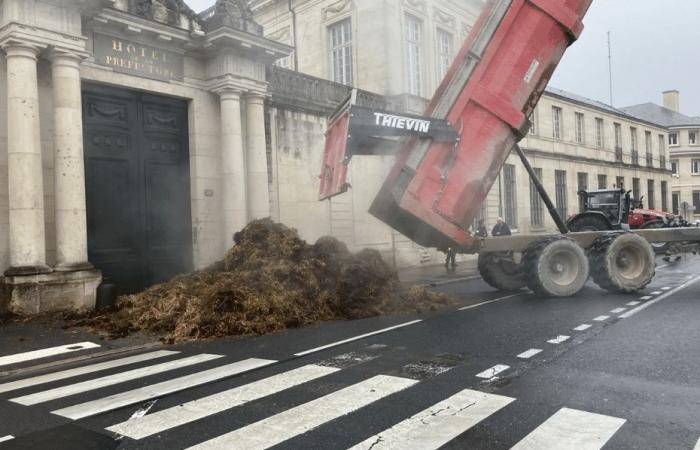 nouvelle action des agriculteurs de la Marne pour réclamer une simplification