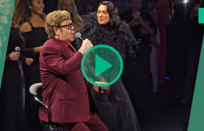 Pour Dua Lipa, Elton John sort de sa retraite et monte sur scène avec un duo surprise