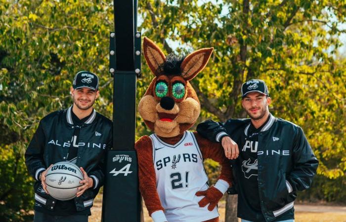 Merchandising – L’équipe Alpine F1 collabore avec New Era et les San Antonio Spurs