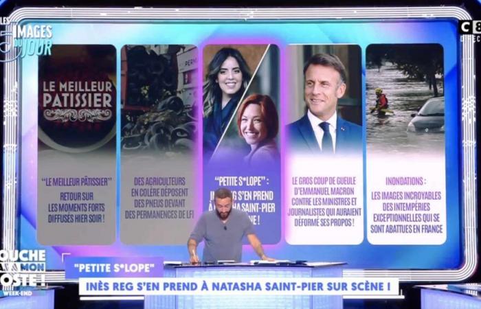 Inès Reg s’en prend encore à Natasha St-Pier, les équipes de “TPMP” la détruisent : “c’est catastrophique”, “c’est pas drôle”