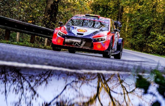 Classement ES5 Rallye d’Europe Centrale 2024