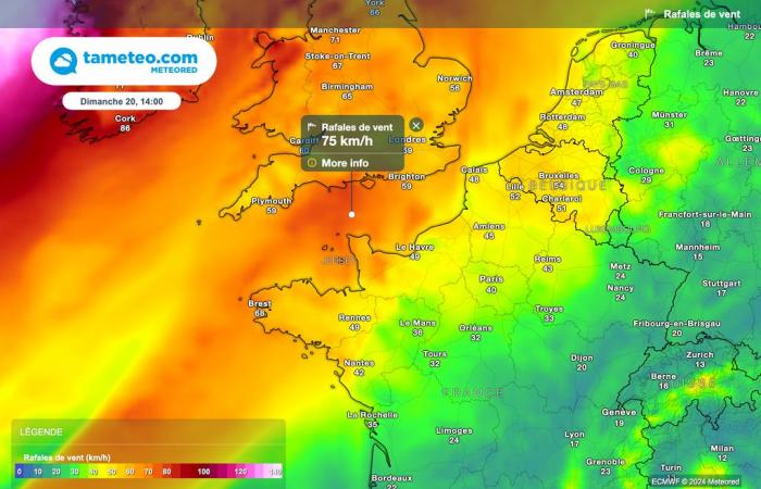 Nos cartes montrent l’arrivée de la tempête Ashley ! Est-ce que cela va frapper durement la France ce week-end ?