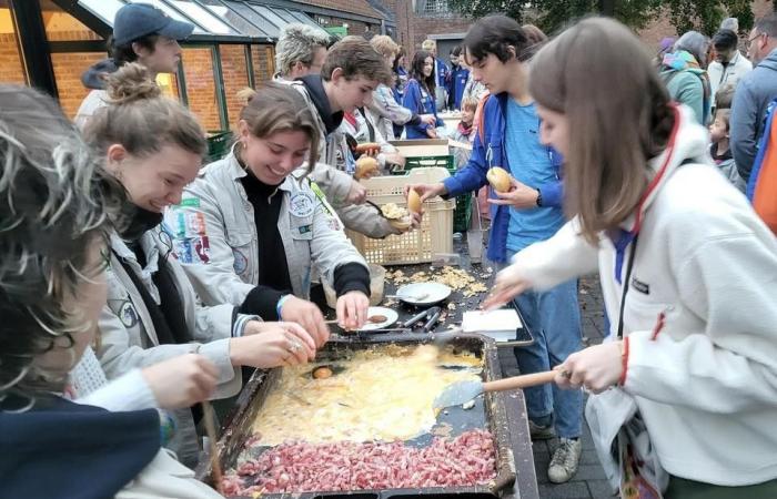 c’est la Journée du Mouvement de Jeunesse en Flandre (Bruxelles)