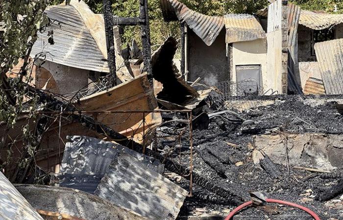 La maison Daguin à Fort-de-France entièrement détruite par un incendie