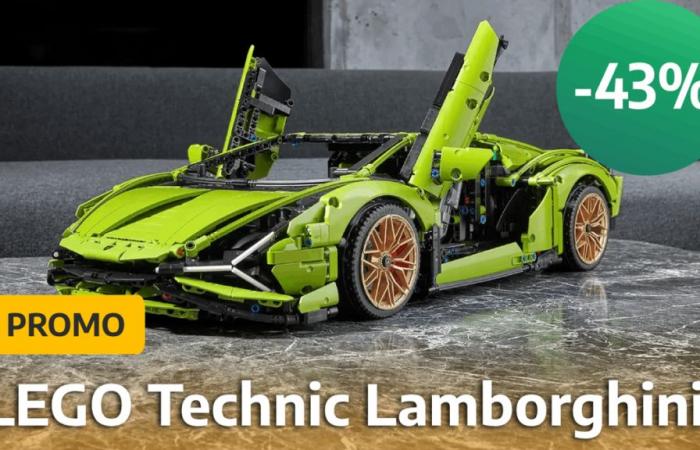 Prix ​​fou sur le set LEGO Technic Lamborghini Sián FKP 37 grâce à une promotion de -43% !