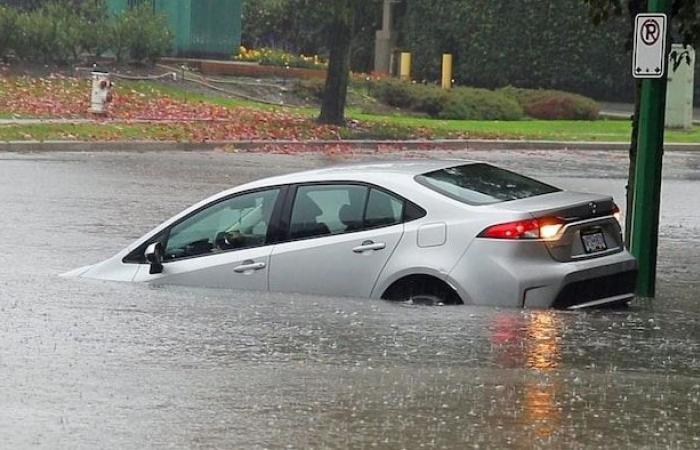 Pluie, vent, inondations et fermetures de routes en Colombie-Britannique