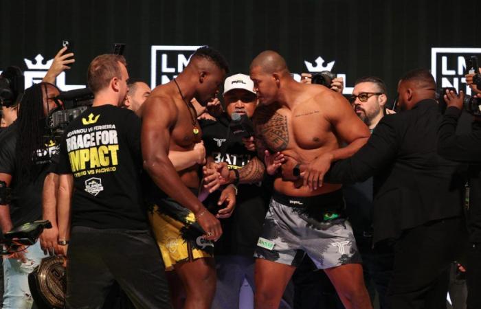 Ngannou gagne par KO brutal à la PFL Battle of the Giants