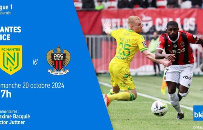 vivez le match FC Nantes – OGC Nice sur France Bleu Azur