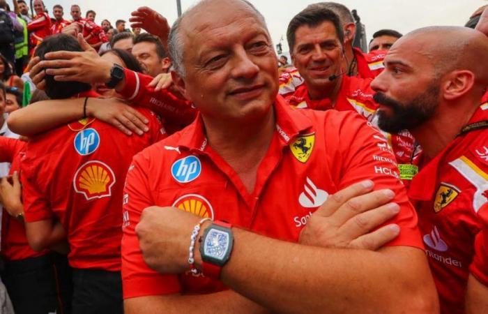 Formule 1. Ferrari “pourrait être devant aujourd’hui”, selon son patron Frédéric Vasseur