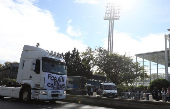 L’avant-match Bayonne-Racing a été interrompu par des manifestations équitables