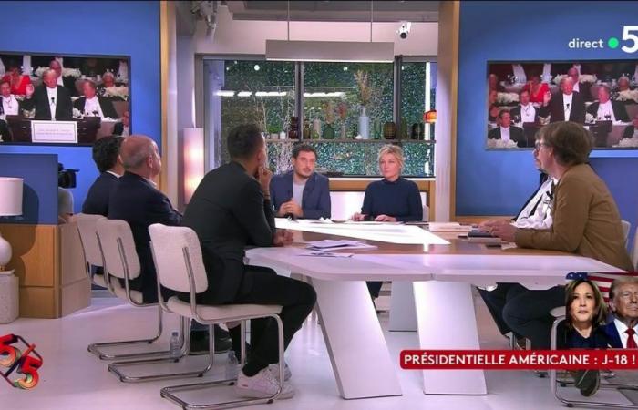 couac technique sur le plateau de C à vous, on entend…