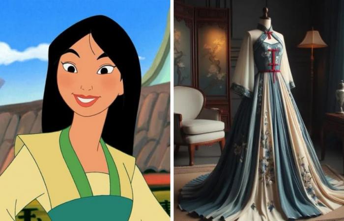 Une IA a imaginé à quoi ressembleraient les robes des princesses Disney dans la vraie vie… et c’est magique !