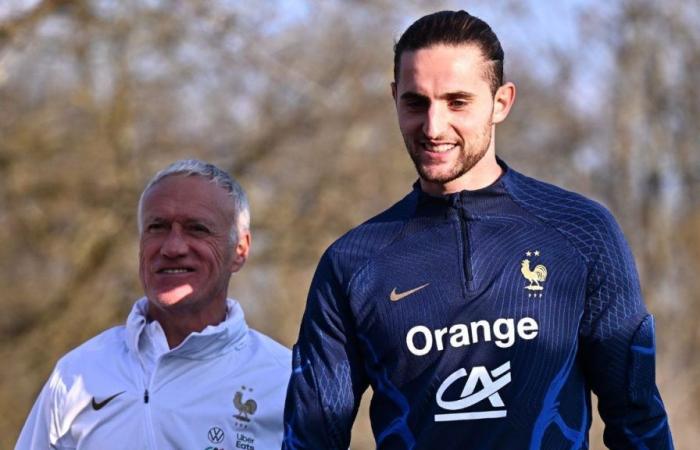 Adrien Rabiot bientôt récompensé par Didier Deschamps ?