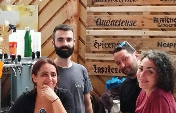 La microbrasserie « L’Orge Folle » remporte la médaille d’or avec sa bière blonde